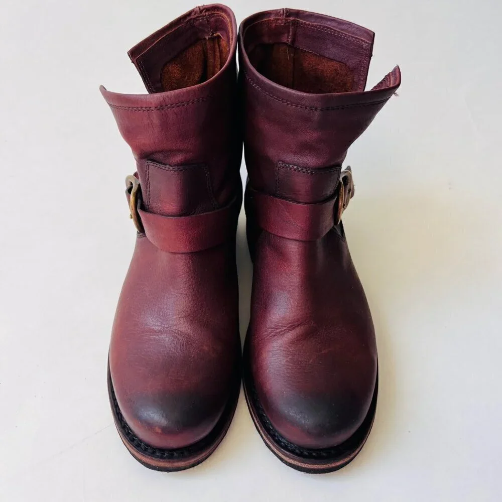 Frye Veronica booties, brown, Size 5.5